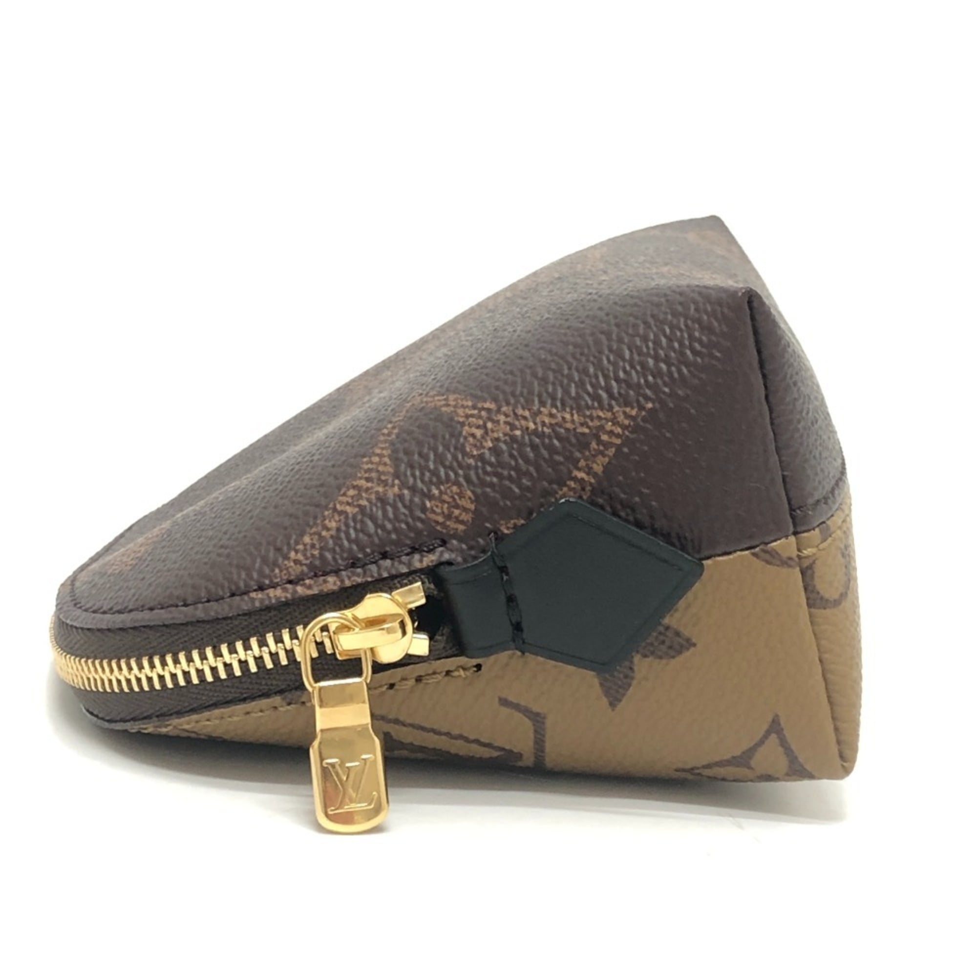 Louis Vuitton Brown Monogram Reverse Pouch