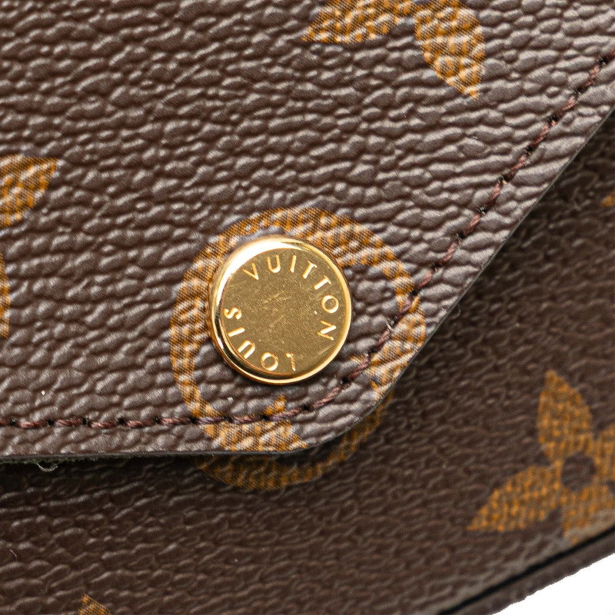 Louis Vuitton Monogram Brown Khaki Monogram Monogram Pochette Pouch Shoulder Bag