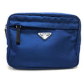 Prada Blue Nylon Fanny Pack