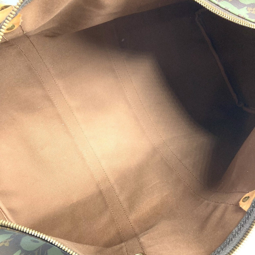 Louis Vuitton Monogram Graffiti Brown Khaki Monogram Graffiti Boston Bag Handbag