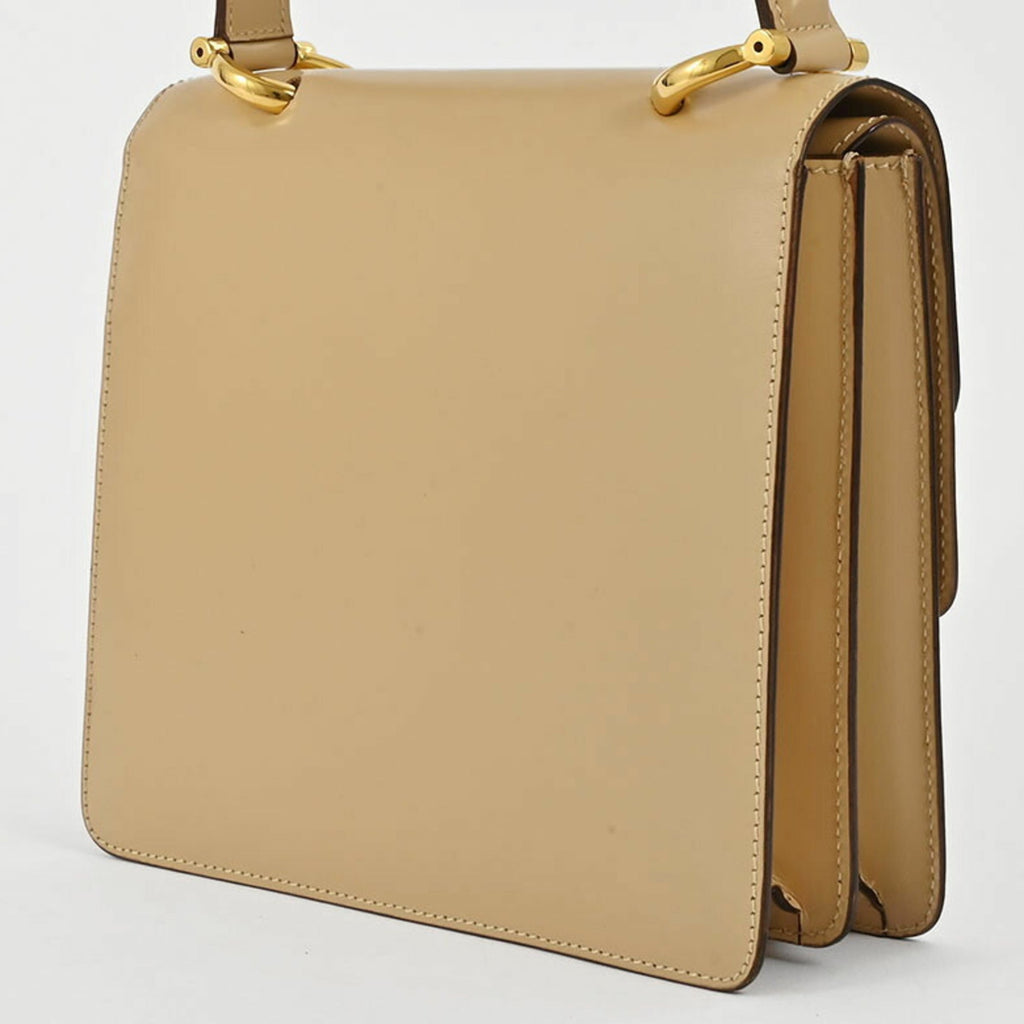 Celine Beige Leather Handbag