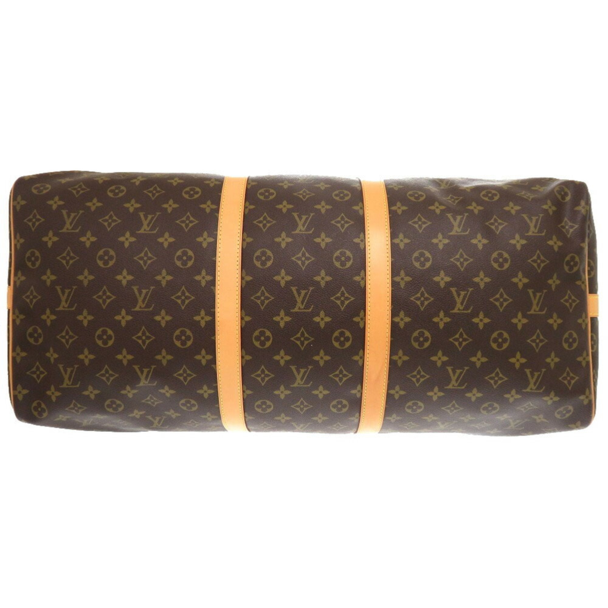 Louis Vuitton Brown Monogram Monogram Boston Bag
