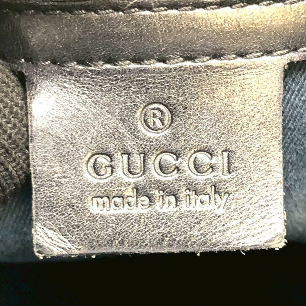 Gucci Gg Canvas Black Gg Canvas Handbag Tote Bag (Pre-Owned)