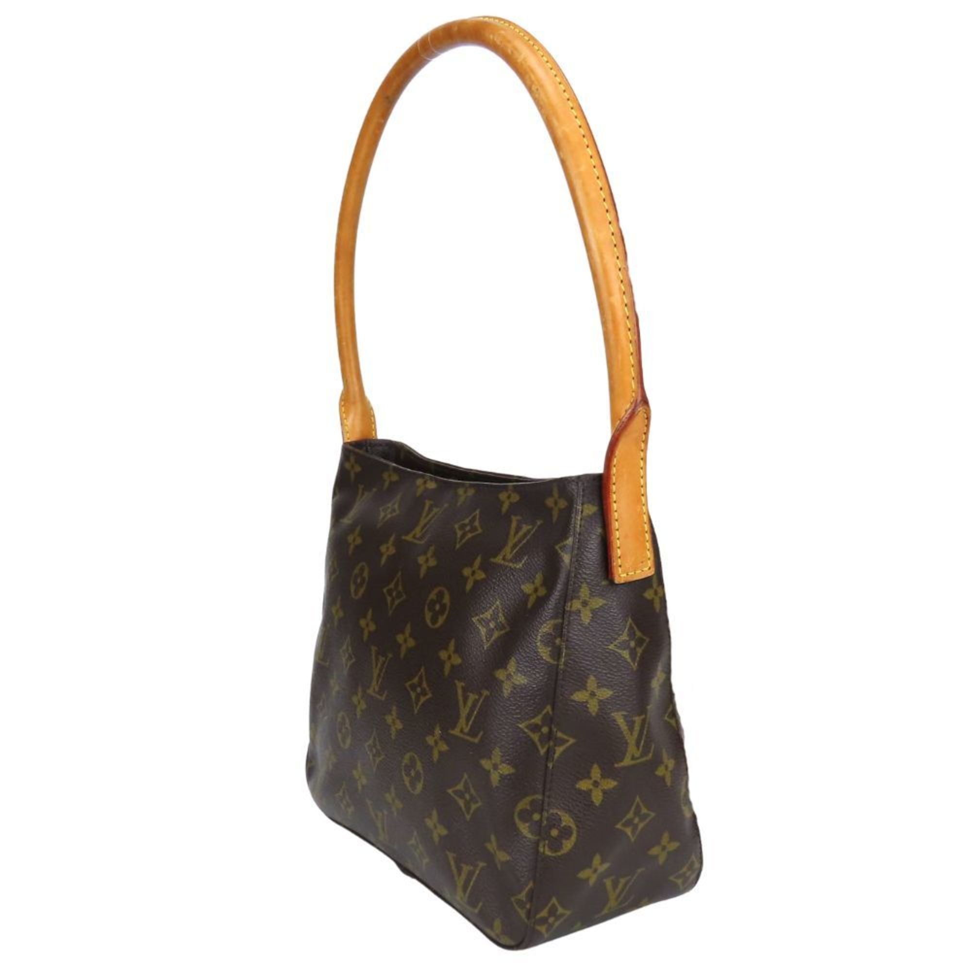 Louis Vuitton Brown Monogram Monogram Leather Shoulder Bag