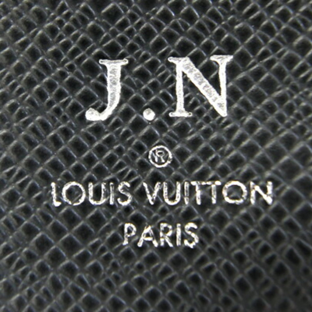 Louis Vuitton Ardoise Black Taiga Leather Leather Boston Bag