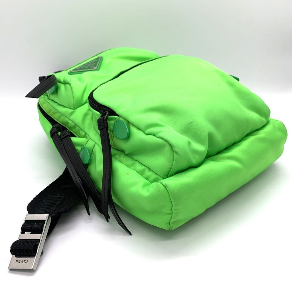 Prada Green Nylon Sling Bag