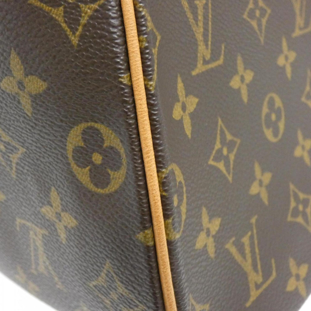 Louis Vuitton Marron Coated Canvas Handbag