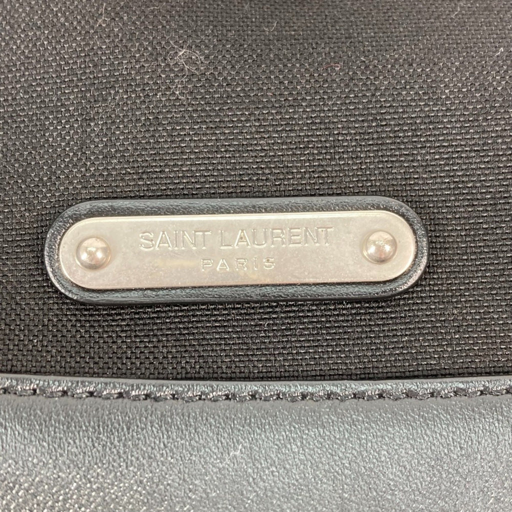 Saint Laurent Black Leather Shoulder Bag (Pre-Owned)