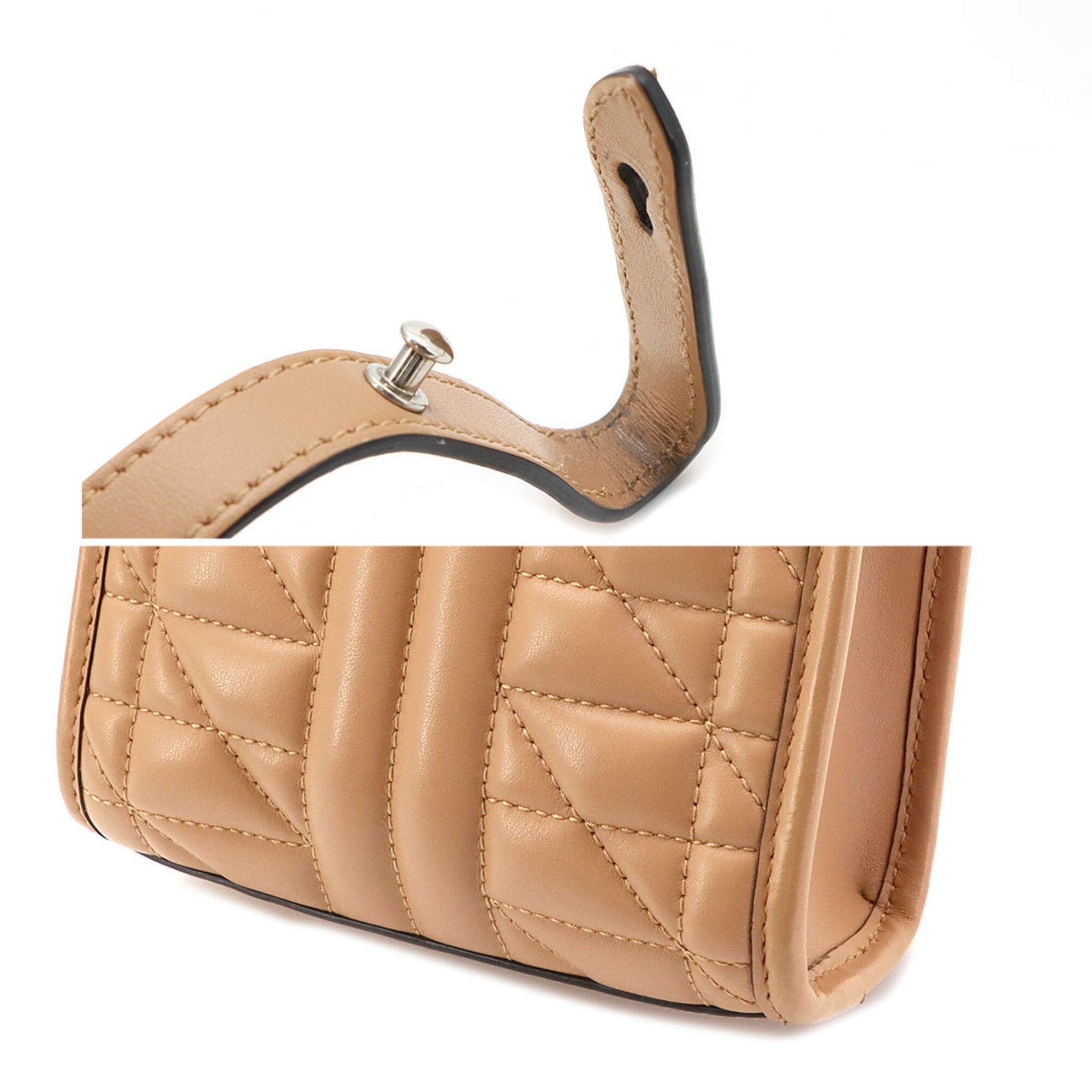 Gucci Beige Leather Handbag (Pre-Owned)