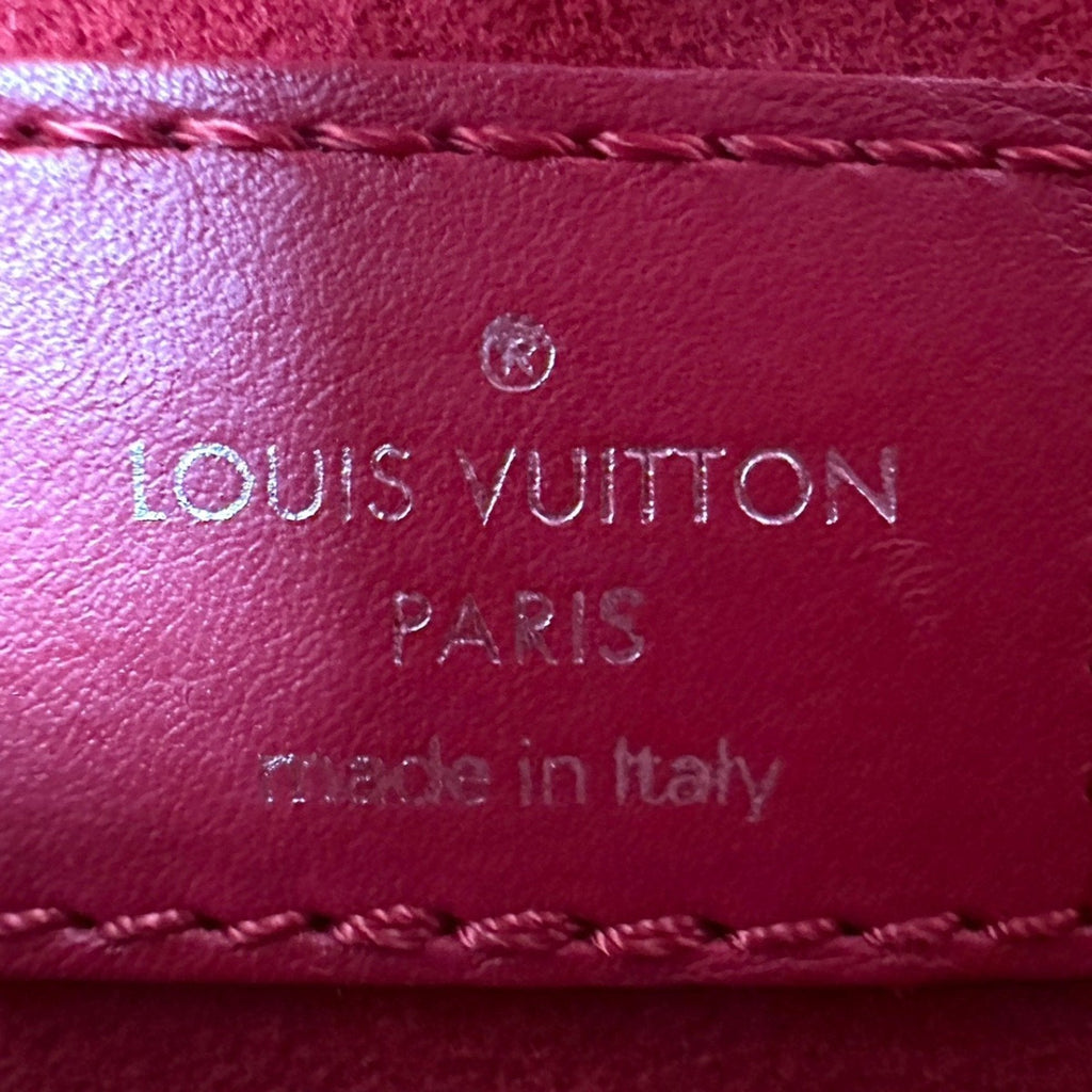 Louis Vuitton Red Color Leather Shoulder Bag