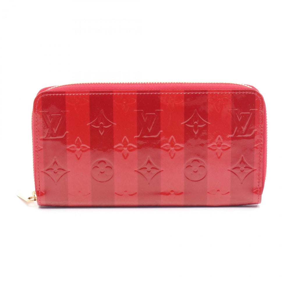 Louis Vuitton Bordeaux Red Color Leather Long Wallet