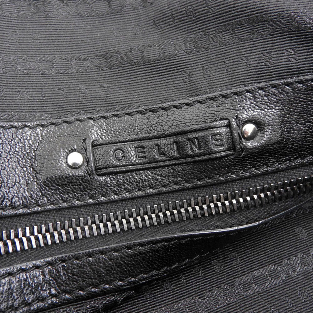 Celine Black Leather Handbag Shoulder Bag