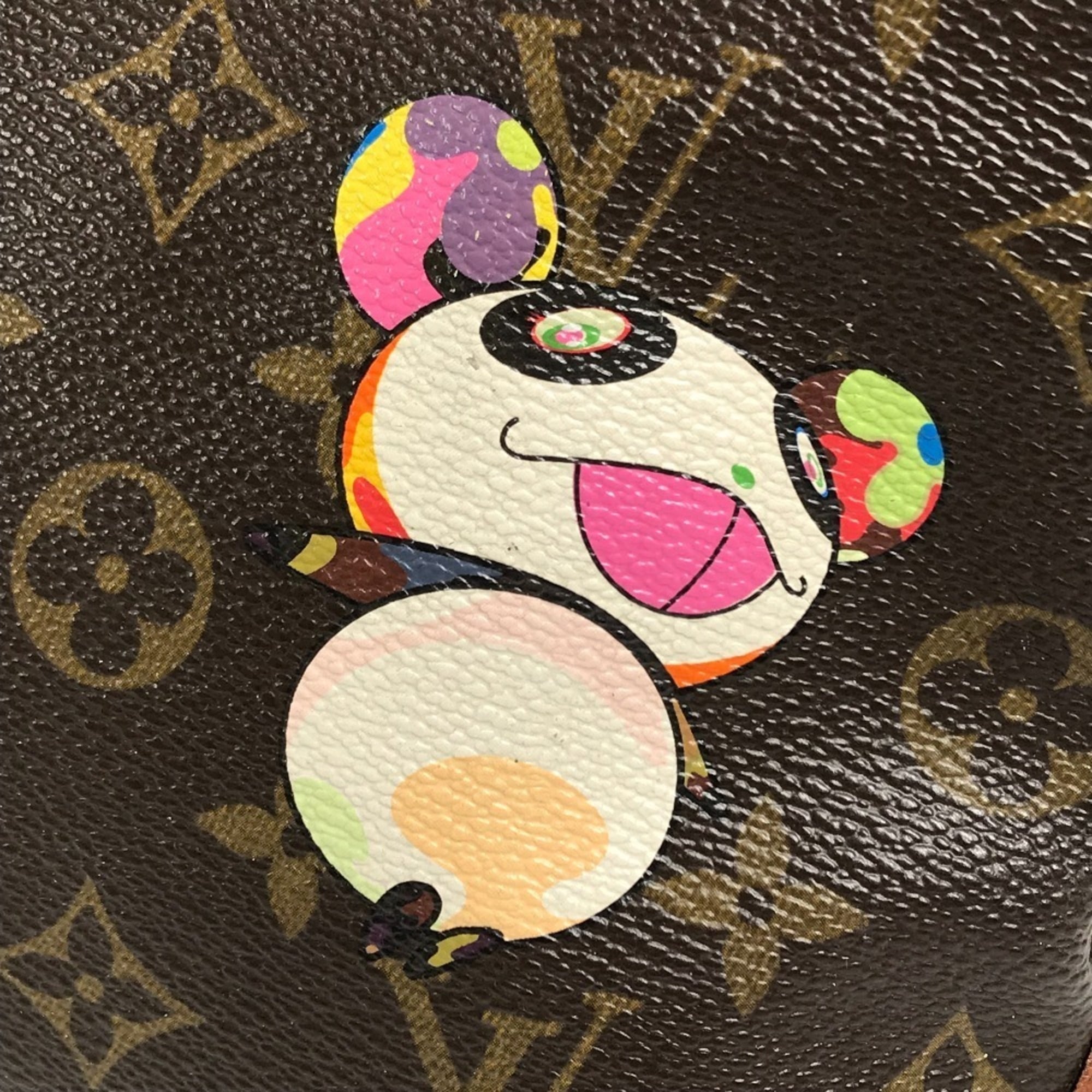 Louis Vuitton Brown Monogram Panda Monogram Canvas Pochette Shoulder Bag