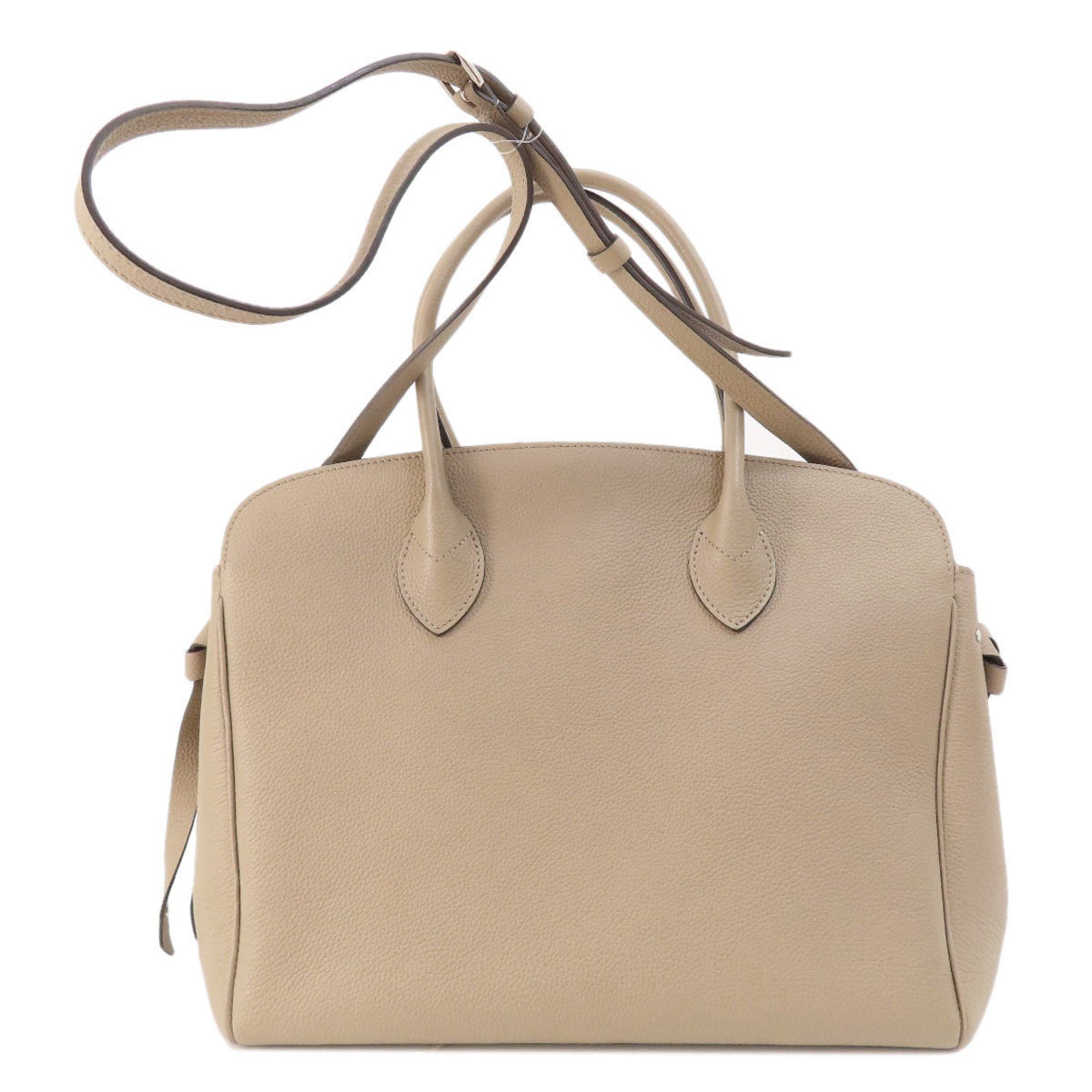 Louis Vuitton Brown Leather Handbag