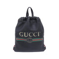 Gucci Black Leather Backpack (Pre-Owned)