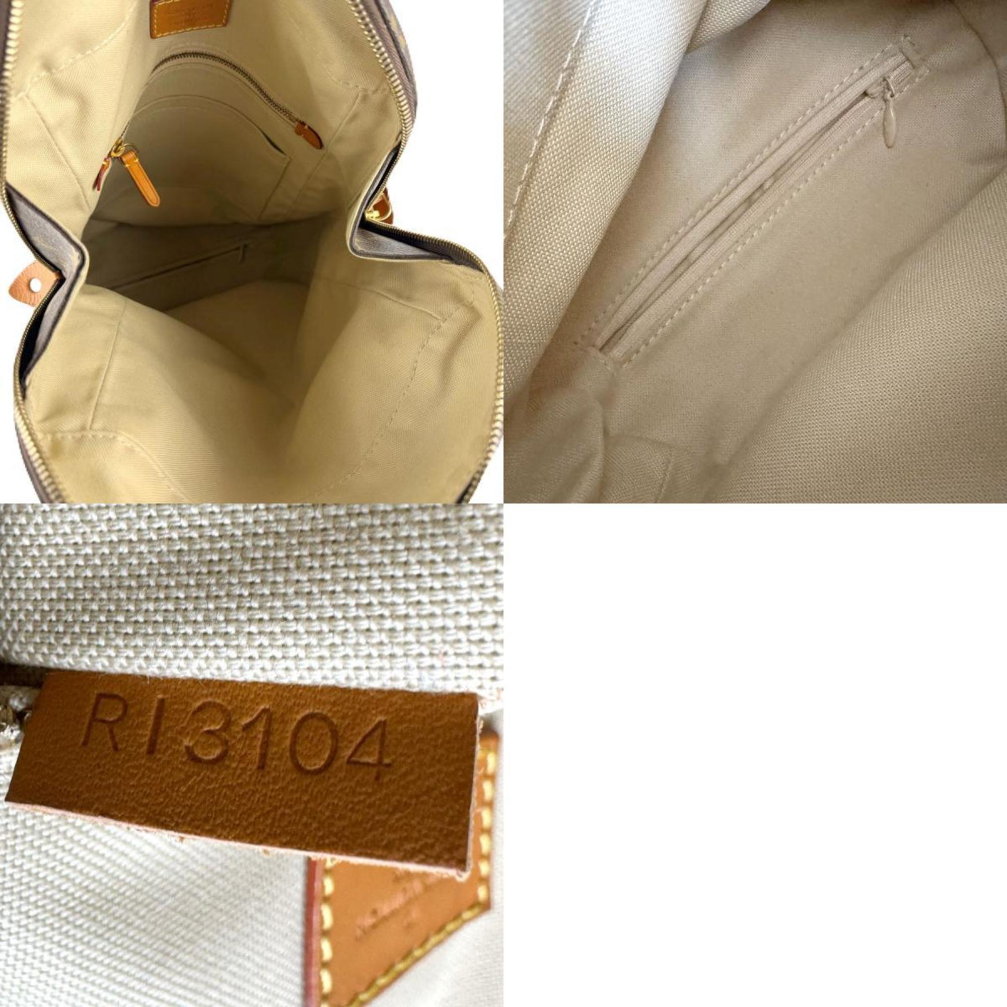 Louis Vuitton Brown Monogram Canvas Shoulder Bag