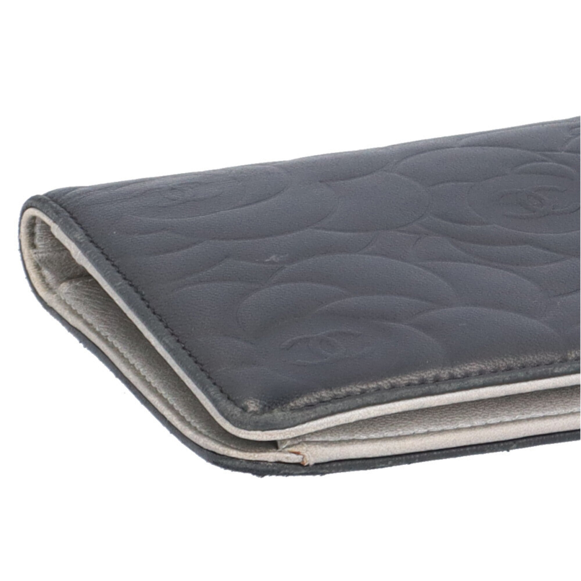 Chanel Black Leather Wallet (Bi-Fold)