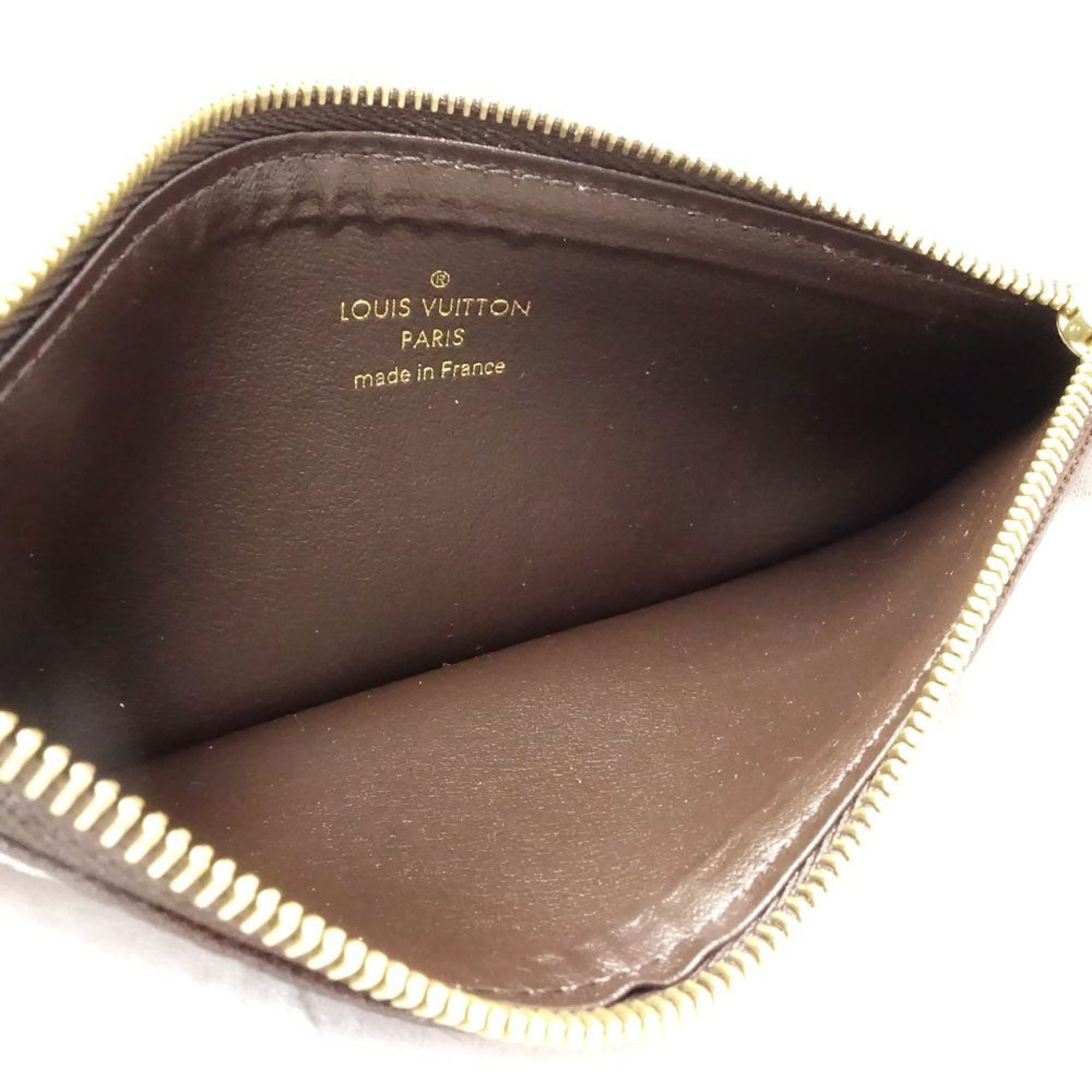 Louis Vuitton Brown Pink Monogram Long Wallet (Tri-Fold)