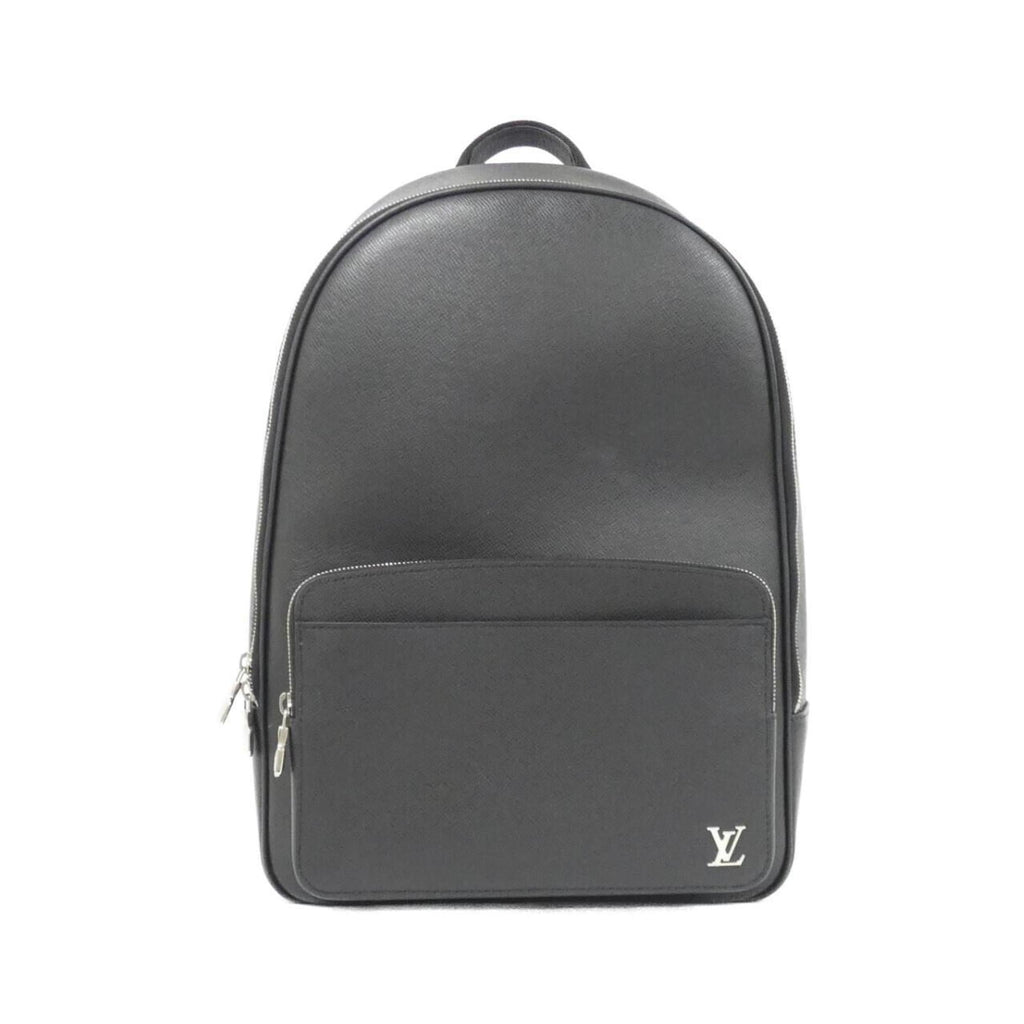 Louis Vuitton Black Leather Backpack