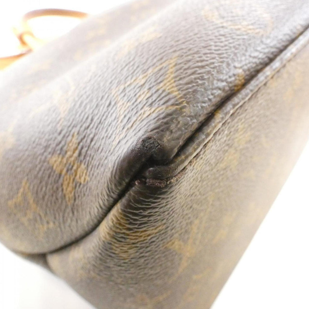 Louis Vuitton Marron Coated Canvas Handbag