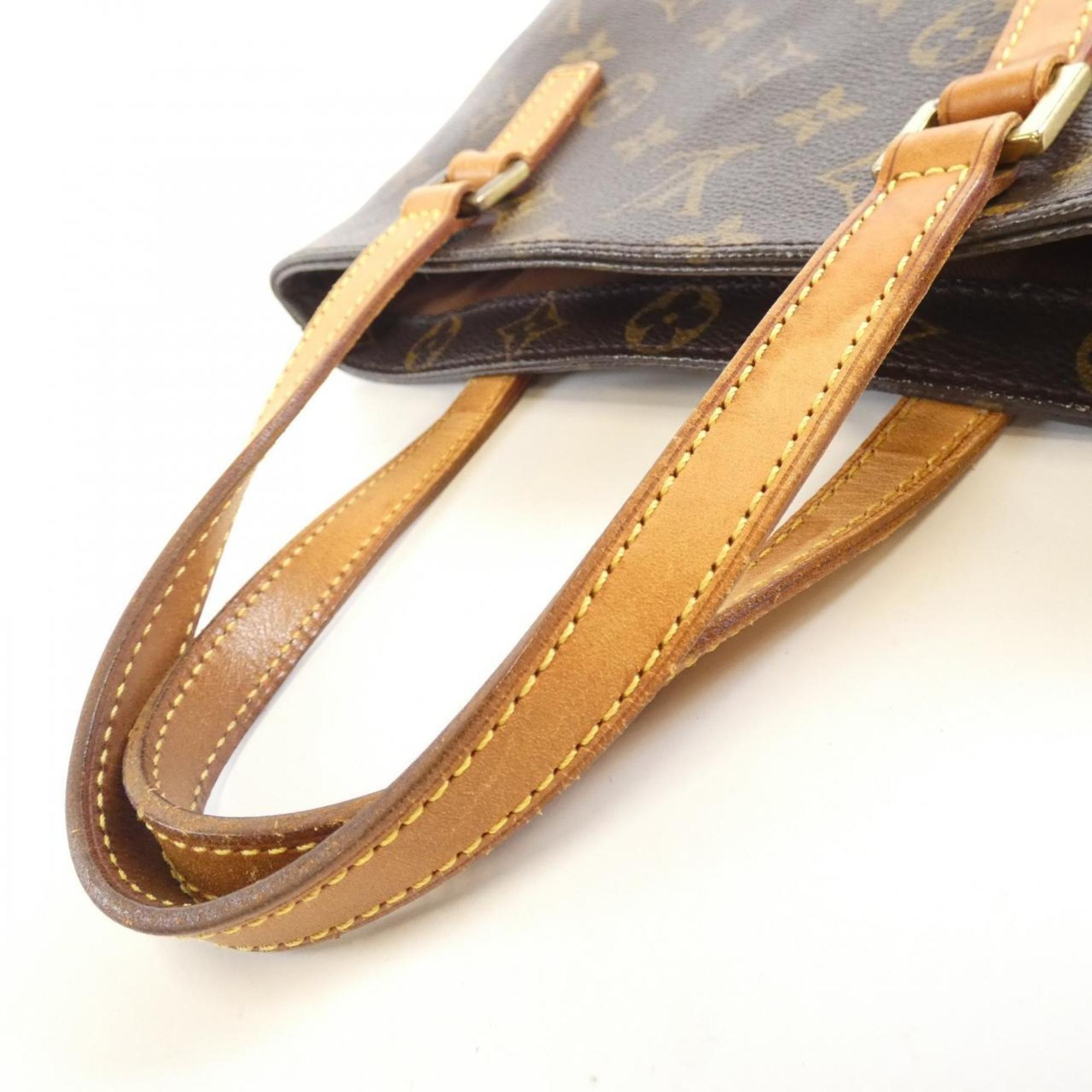 Louis Vuitton Marron Coated Canvas Handbag