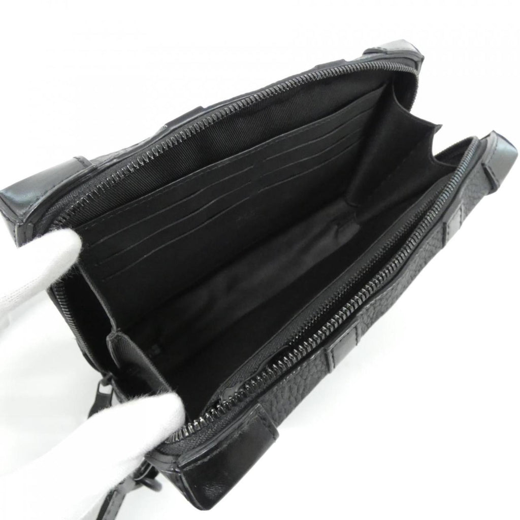 Louis Vuitton Black Leather Shoulder Bag