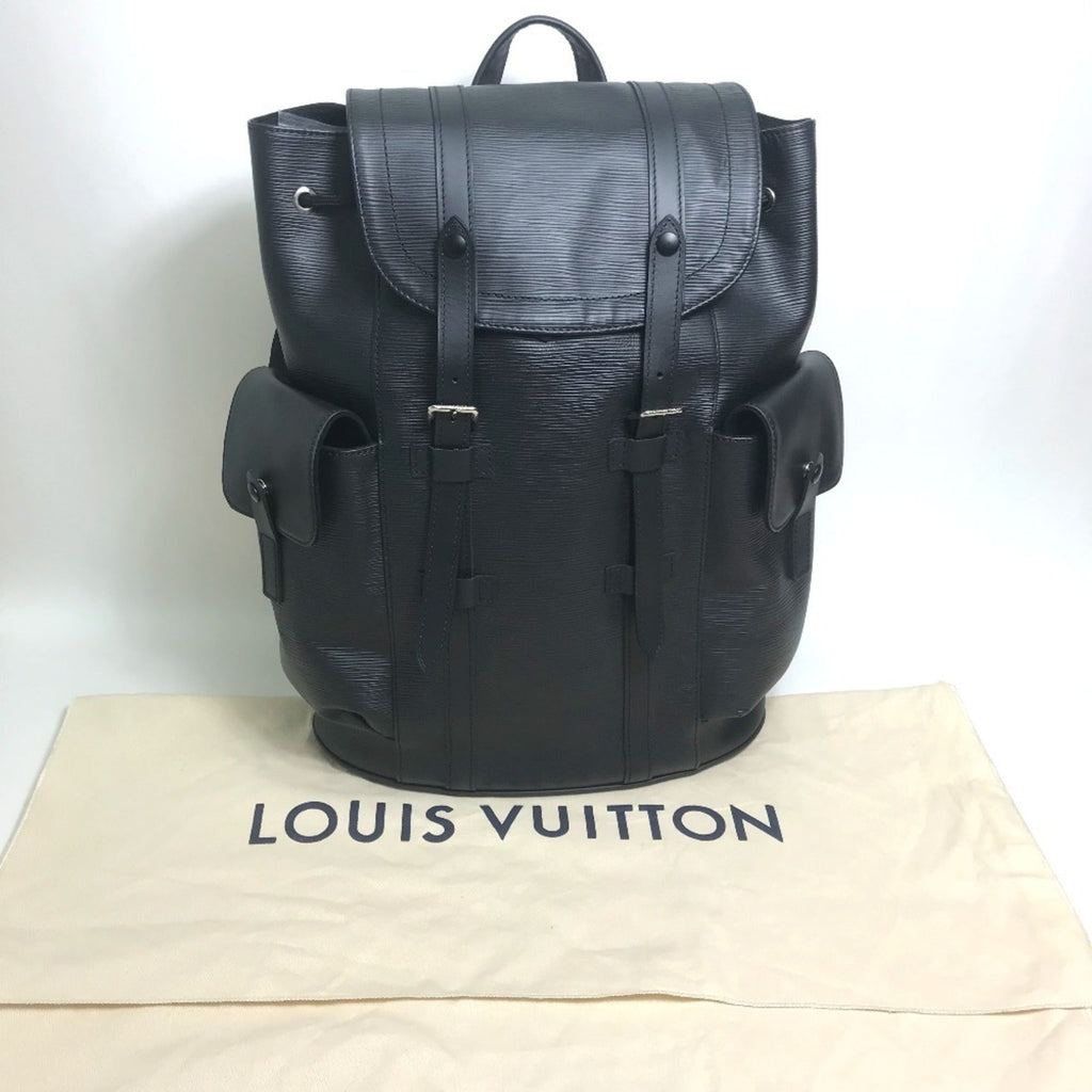 Louis Vuitton Black Epi Leather Backpack