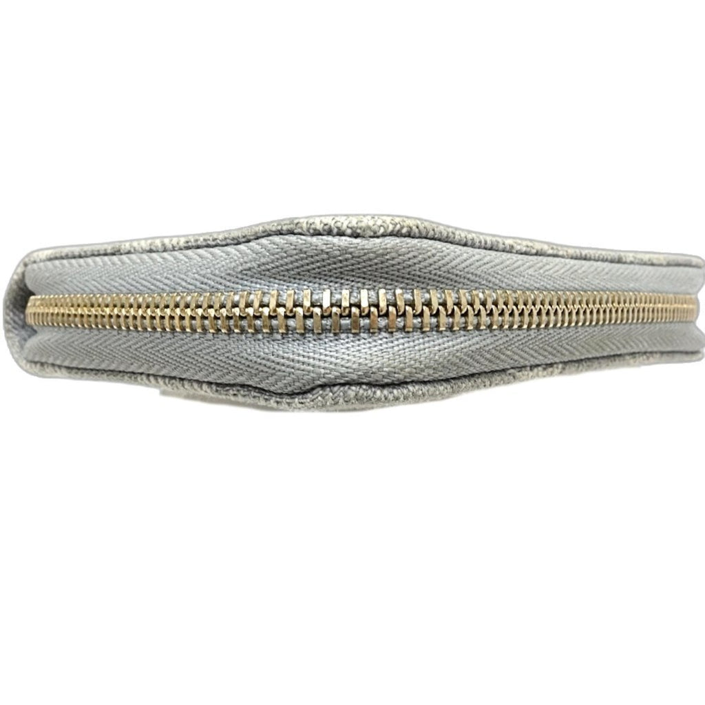 Louis Vuitton Gray Denim Coin Purse/Coin Case