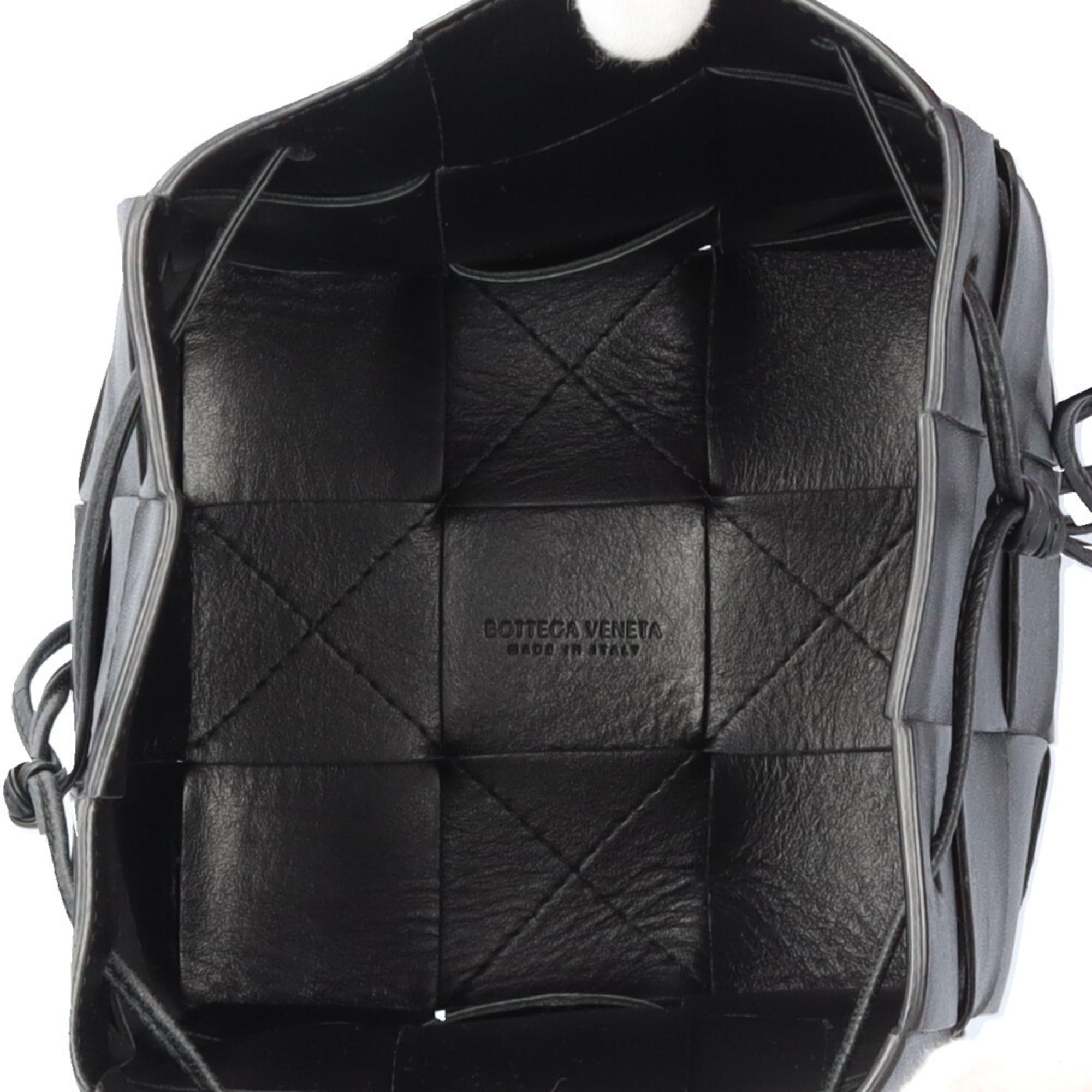 Bottega Veneta Black Leather Shoulder Bag