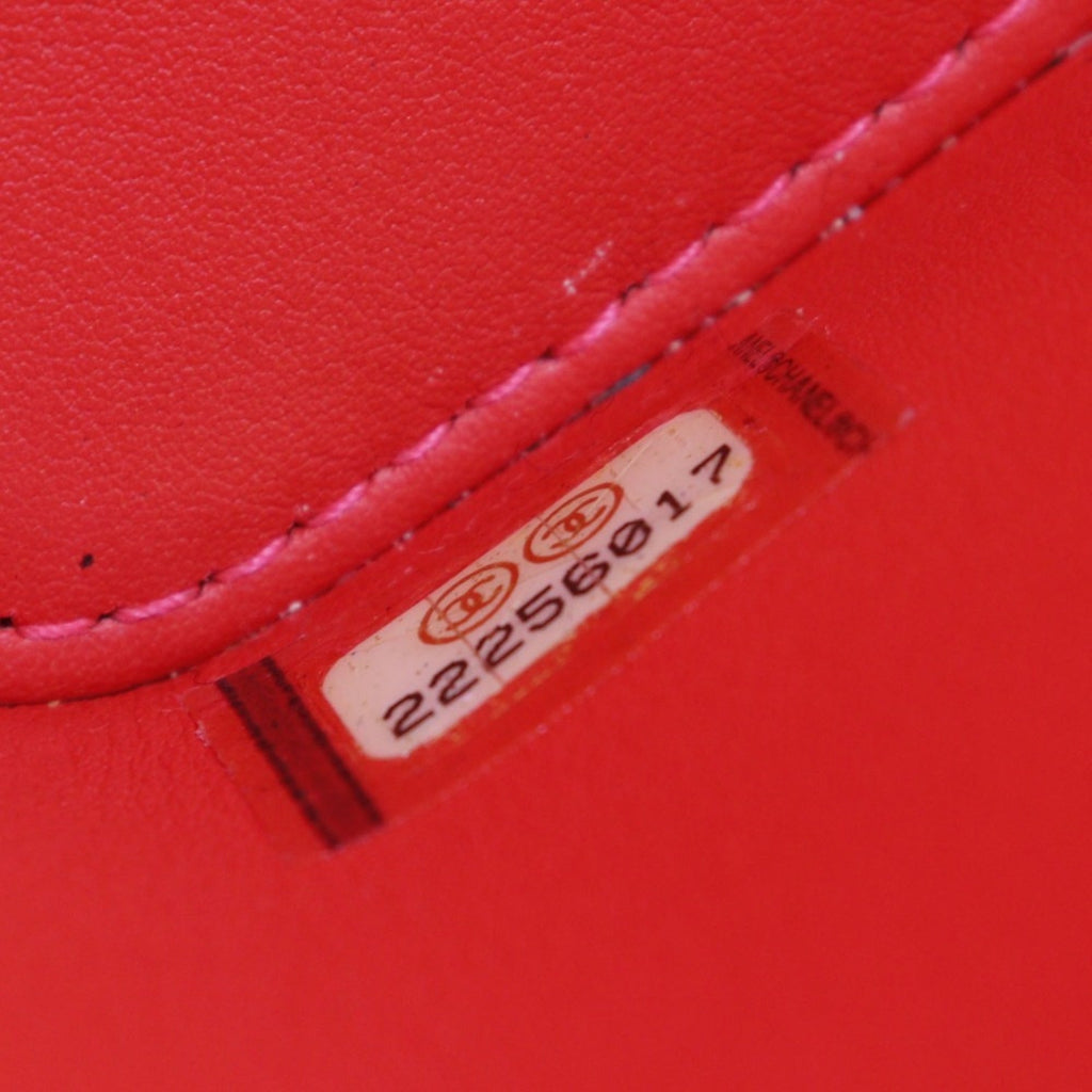 Chanel Pink Patent Leather Handbag