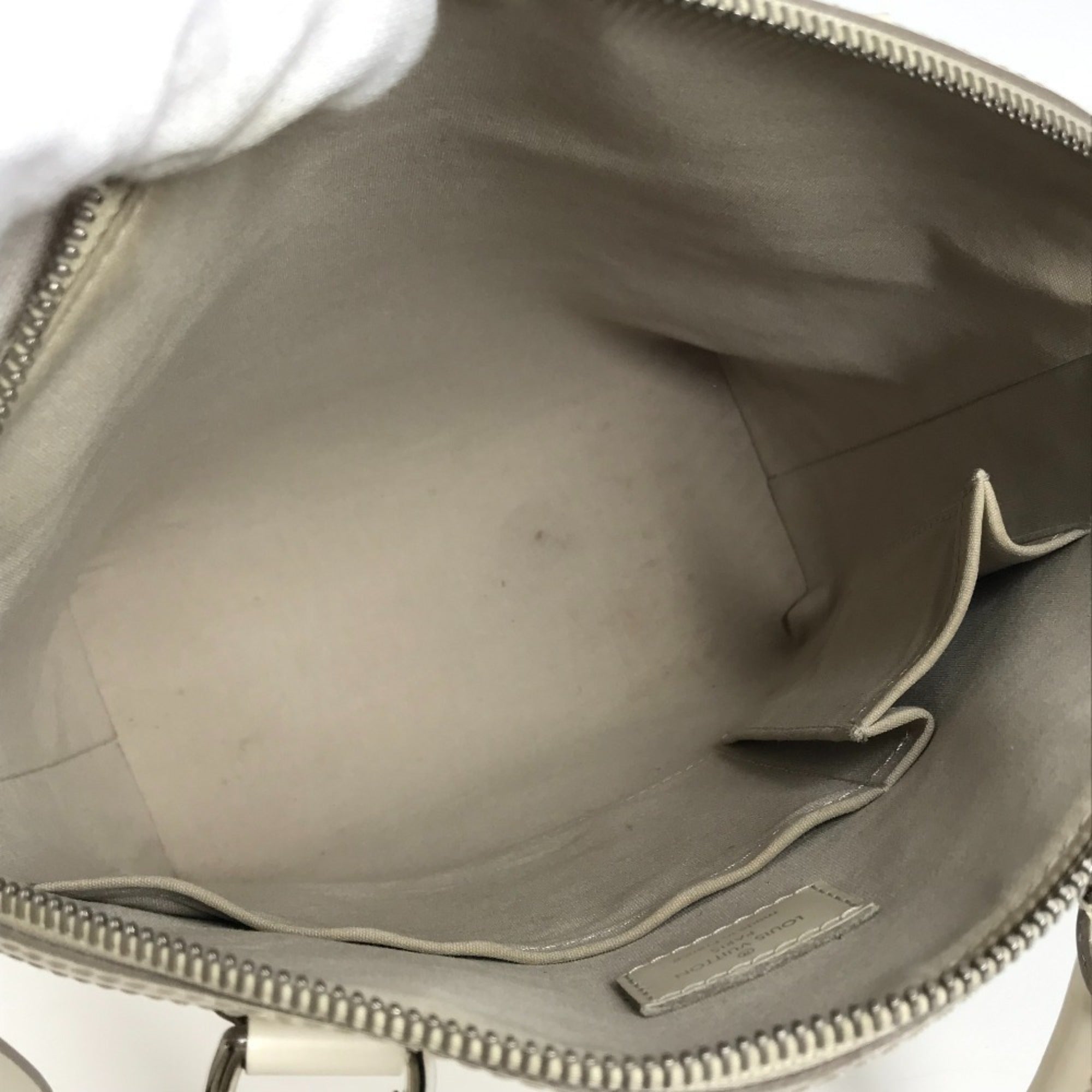 Louis Vuitton Epi Lv Off White Epi Leather Handbag Tote Bag