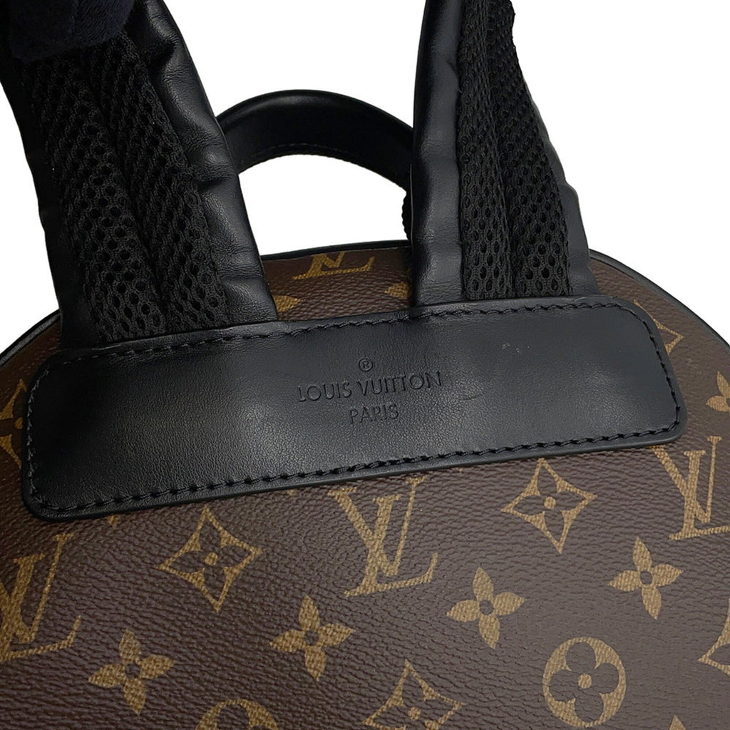 Louis Vuitton Black Brown Monogram Macassar Noir Monogram Backpack