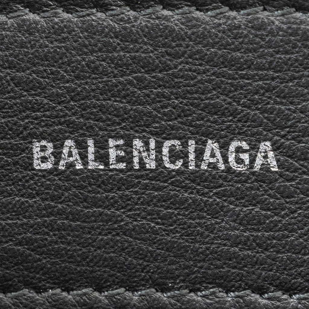 Balenciaga White Leather Shoulder Bag Tote
