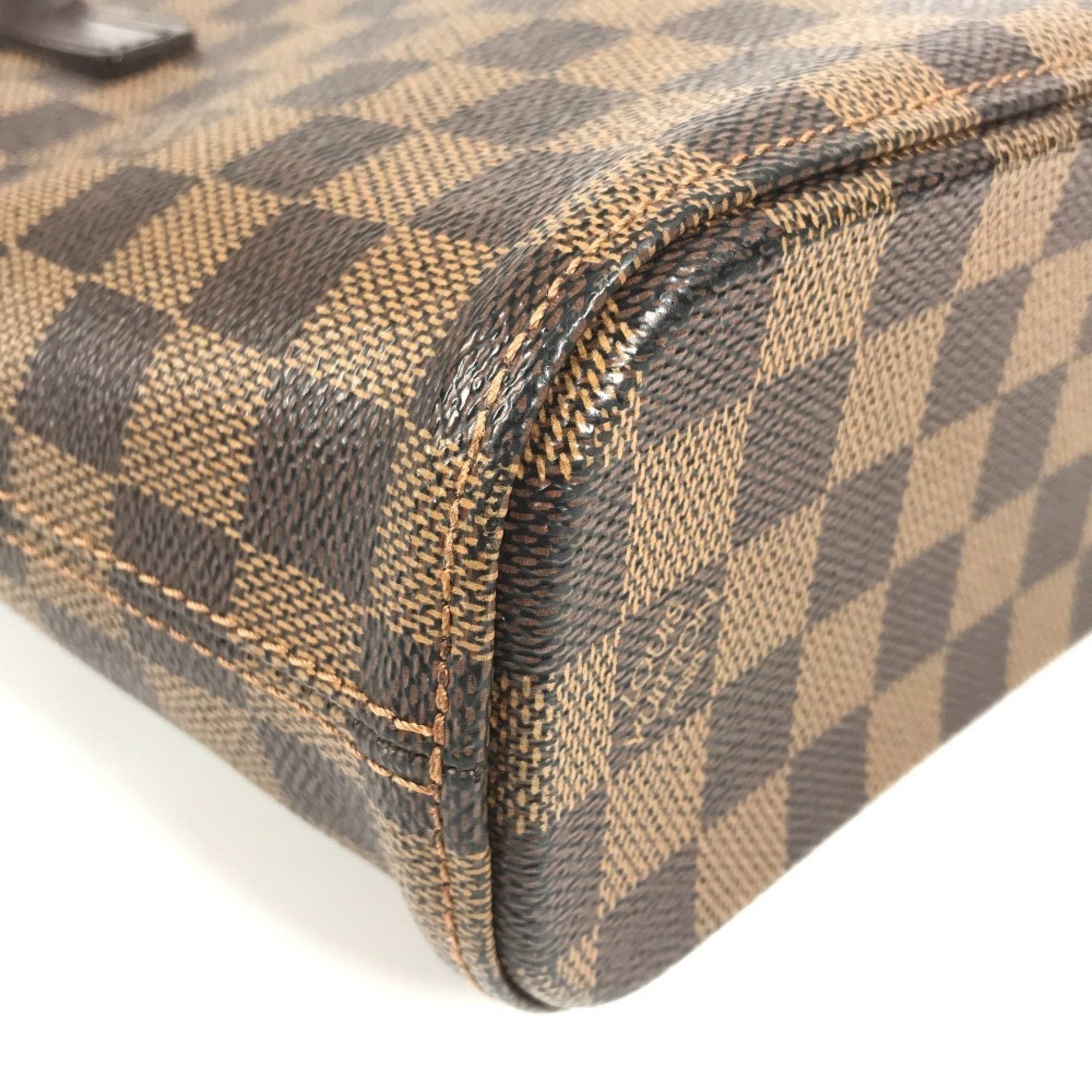 Louis Vuitton Brown Damier Canvas Ebene Damier Canvas Handbag Tote Bag
