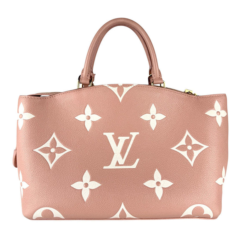 Louis Vuitton Cream Pink Monogram Empreinte Handbag Shoulder Bag