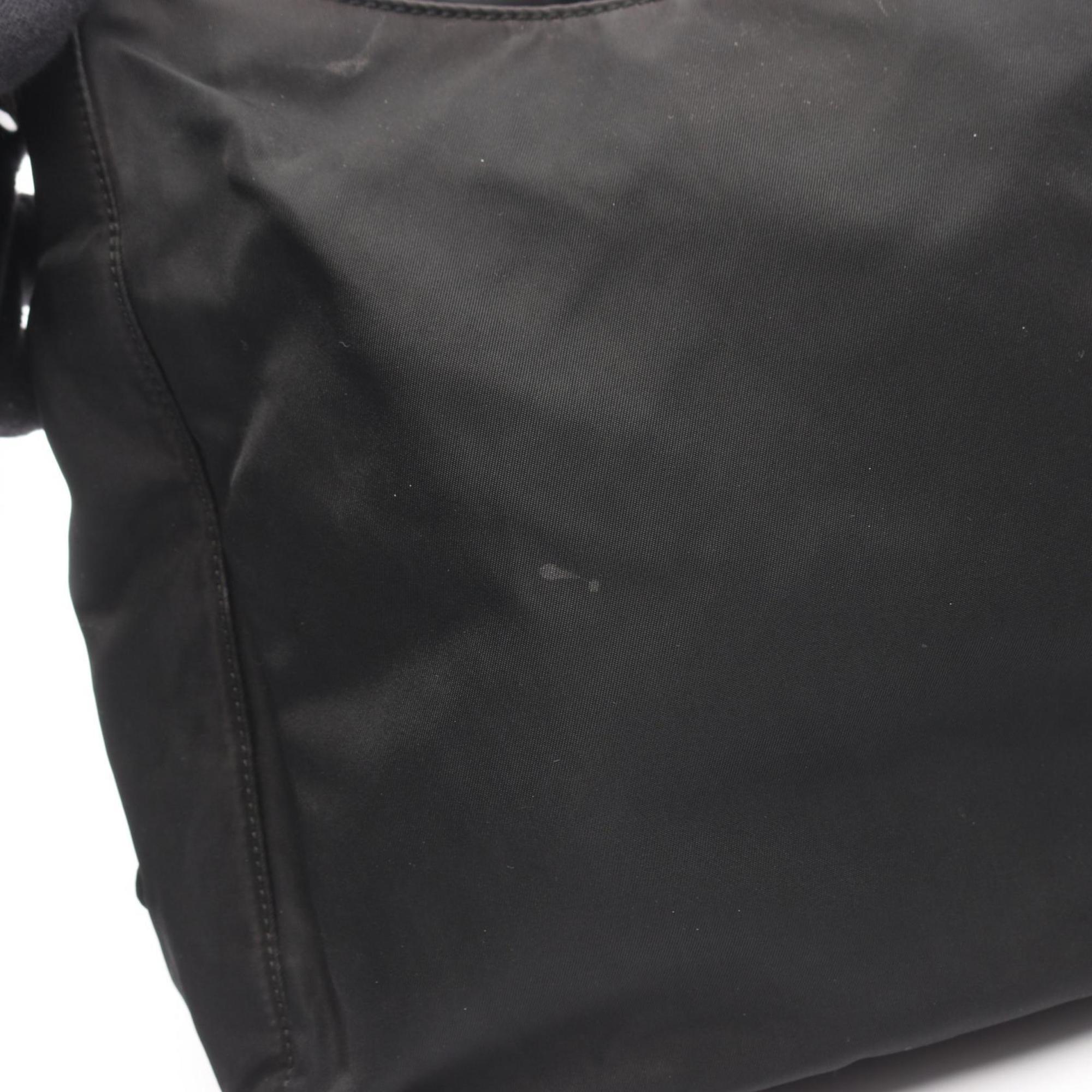 Prada Black Nylon Shoulder Bag