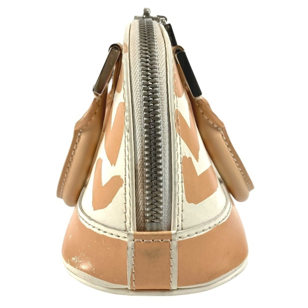 Louis Vuitton Monogram Graffiti Beige White Monogram Graffiti Handbag