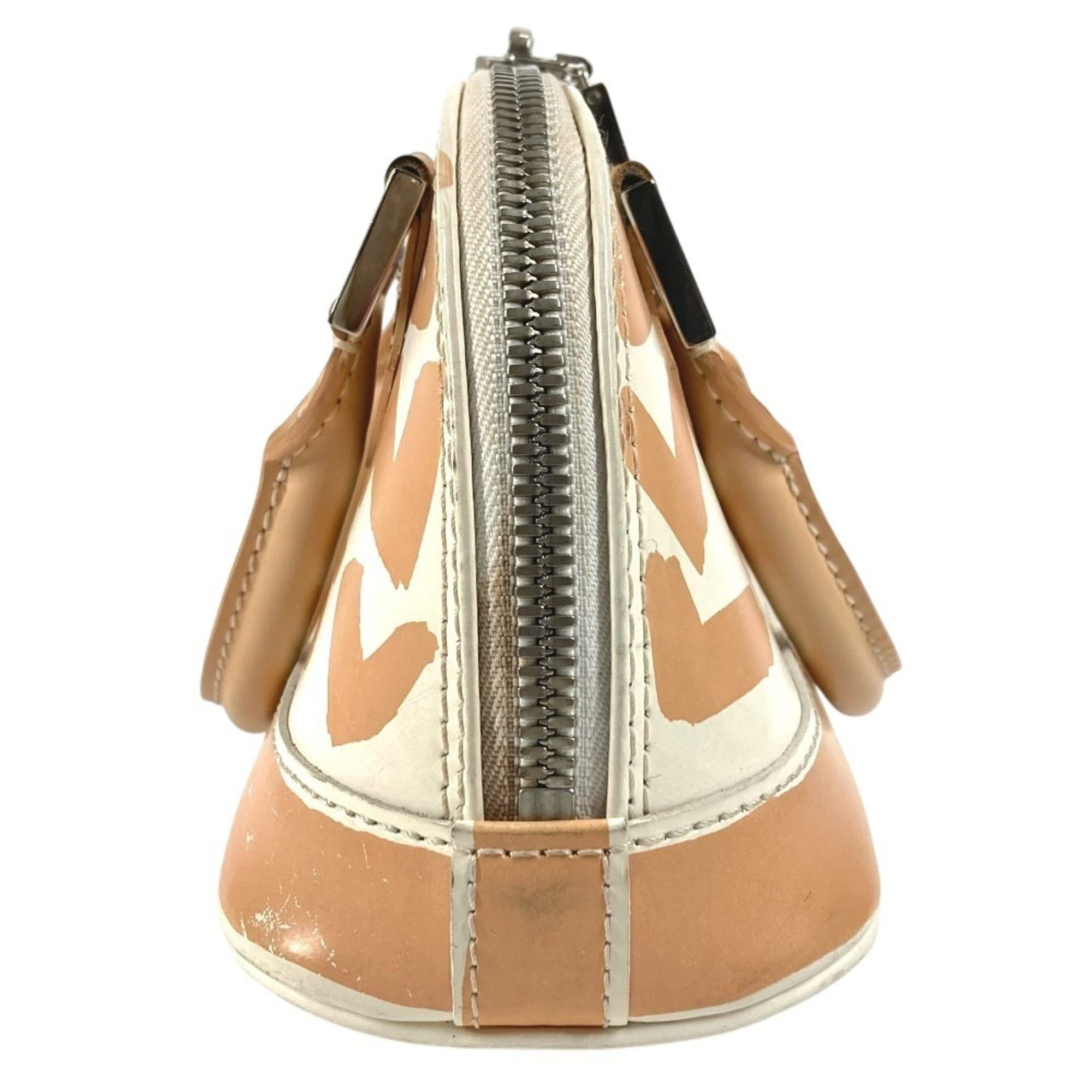 Louis Vuitton Monogram Graffiti Beige White Monogram Graffiti Handbag