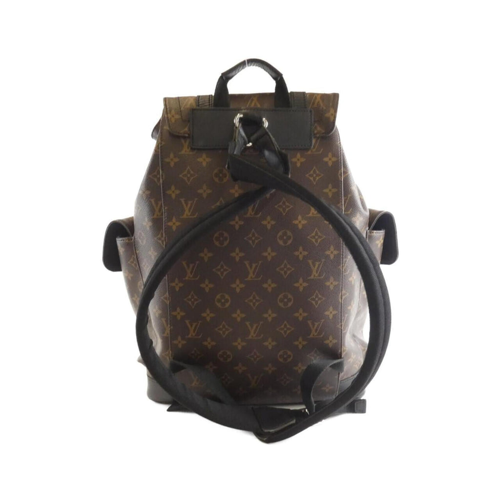 Louis Vuitton Brown Coated Canvas Backpack
