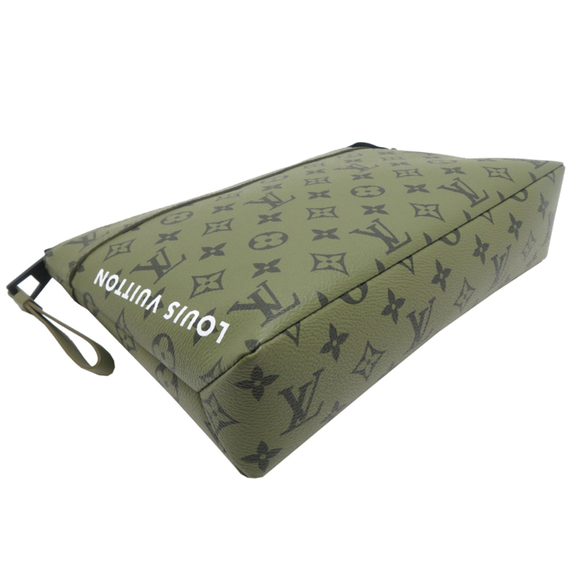Louis Vuitton Monogram Green Monogram Clutch Bag