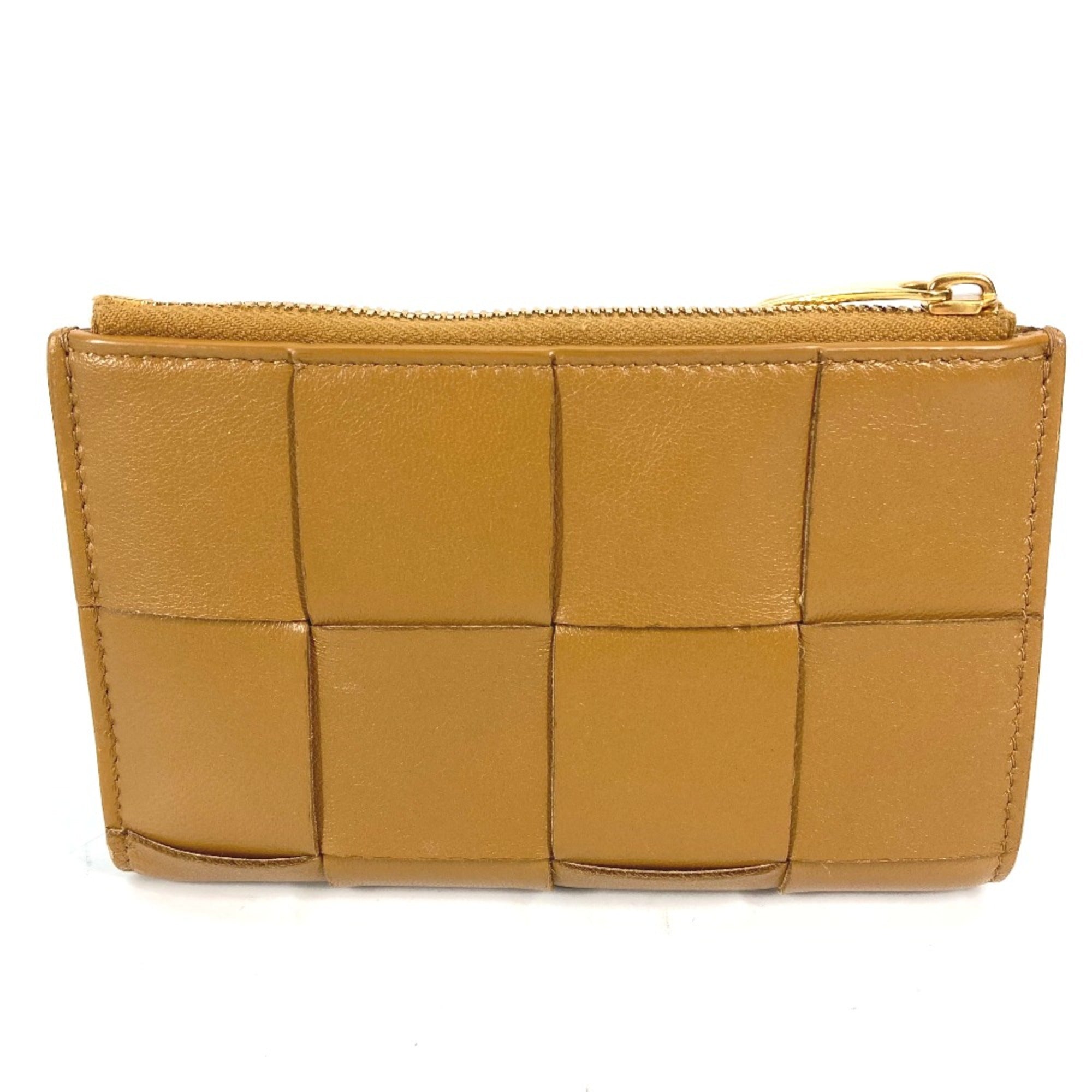 Bottega Veneta Beige Leather Wallet (Bi-Fold)