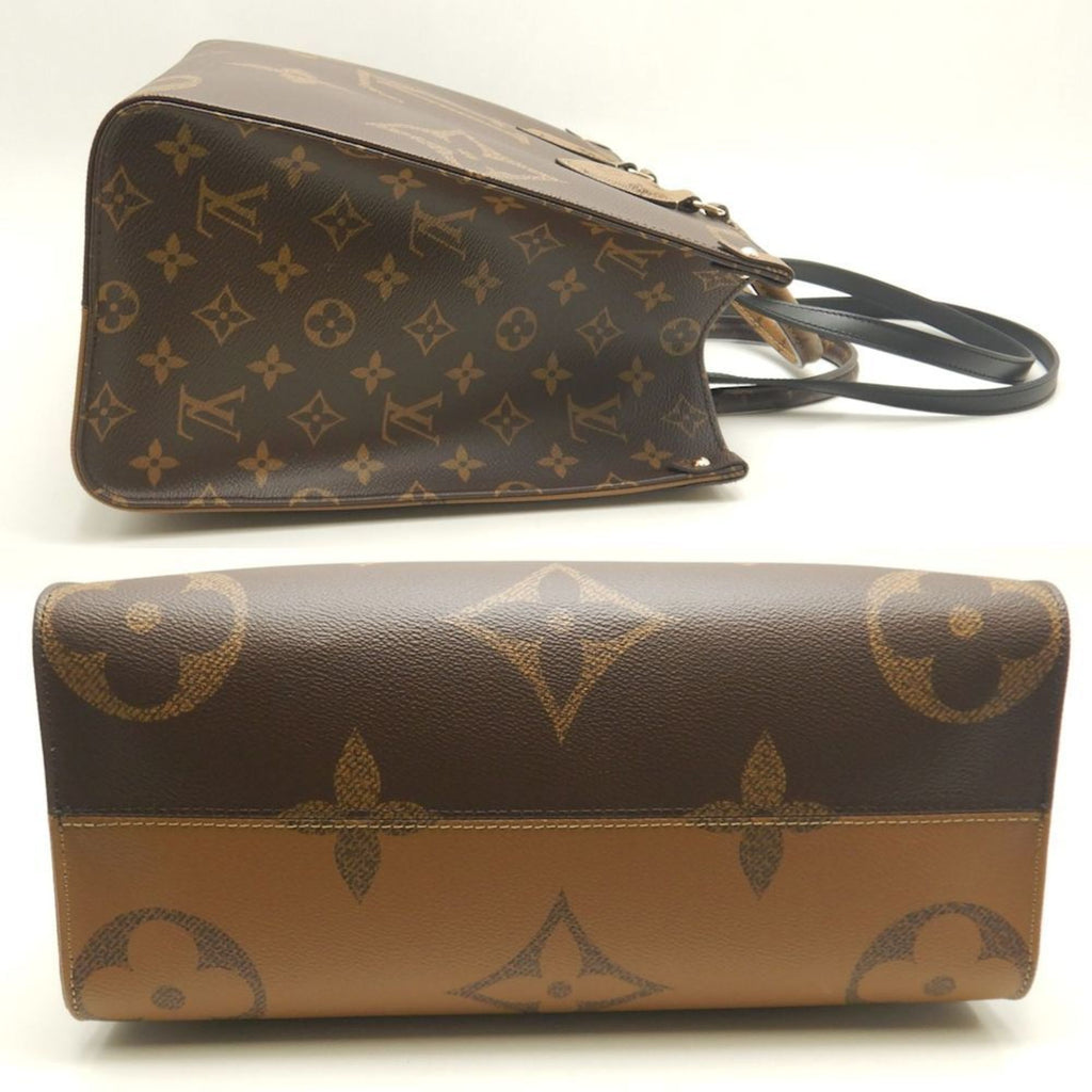 Louis Vuitton Brown Pvc Tote Bag
