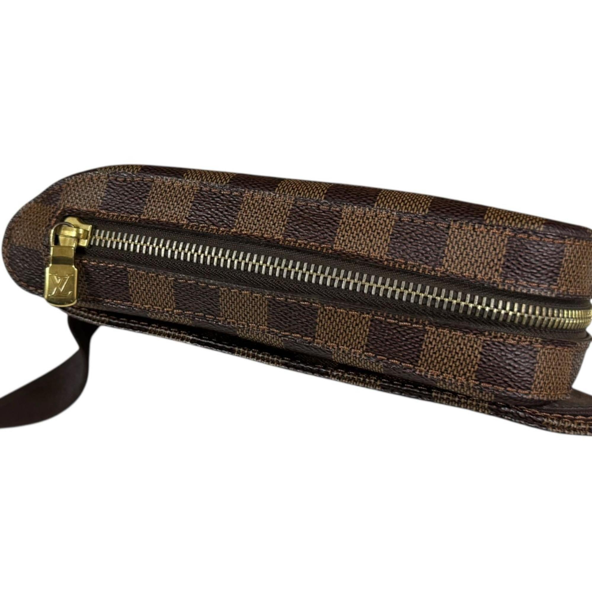 Louis Vuitton Brown Damier Canvas Fanny Pack Sling Bag