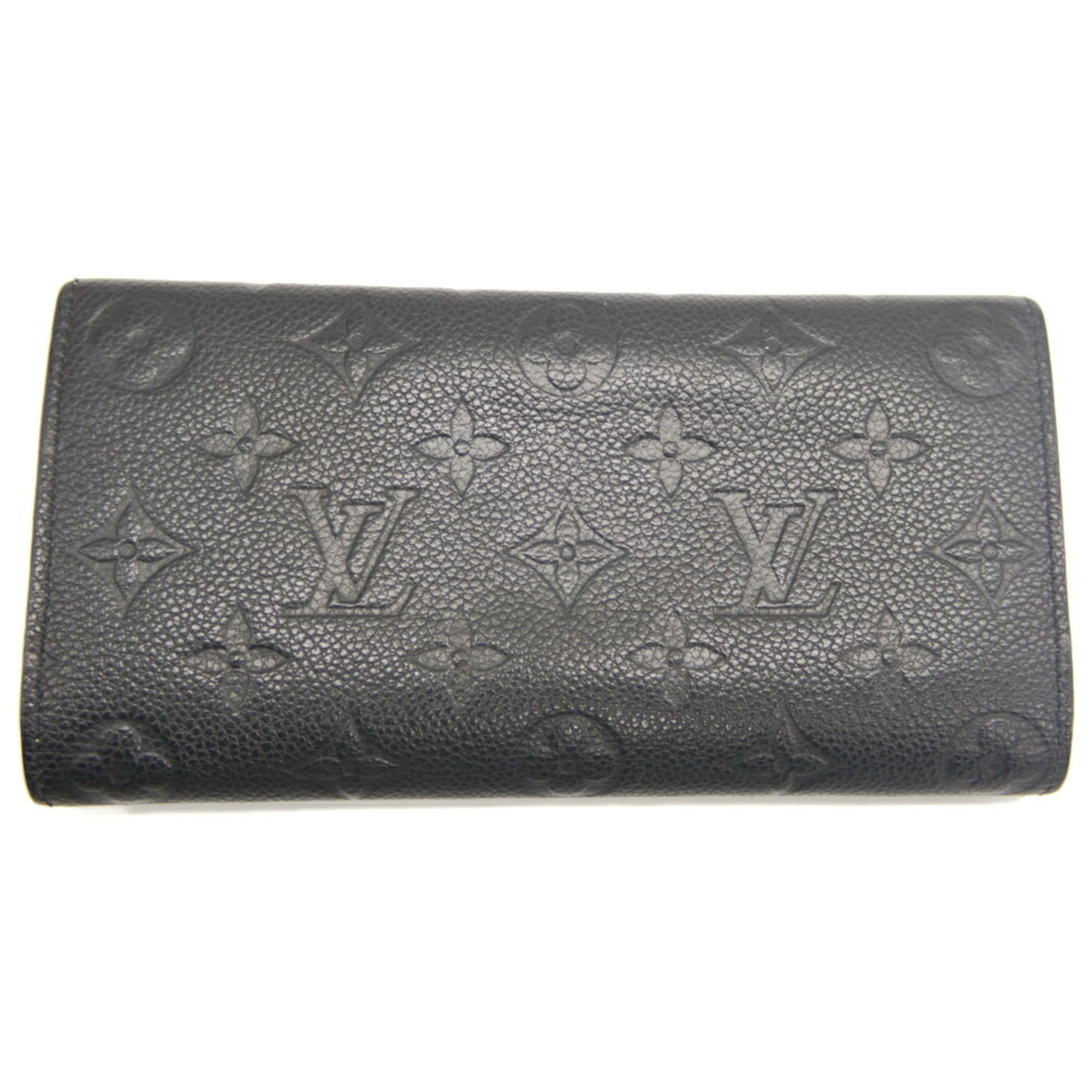 Louis Vuitton Monogram Noir Monogram Empreinte Long Wallet