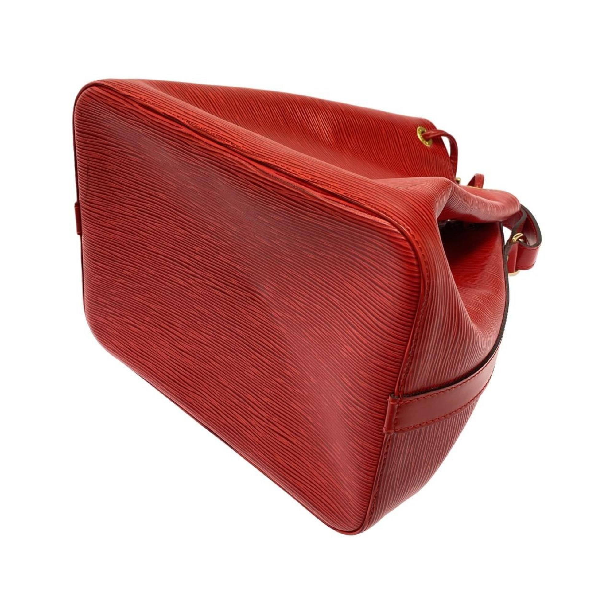 Louis Vuitton Red Color Leather Shoulder Bag