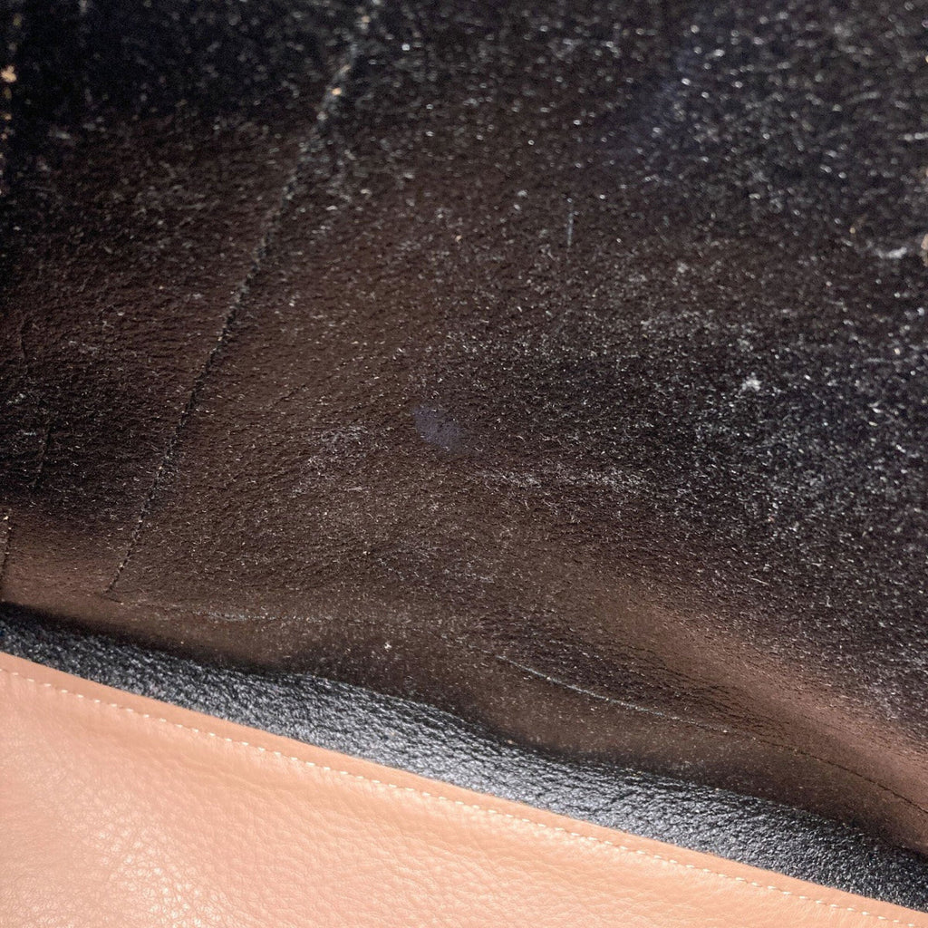 Balenciaga Brown Leather Handbag Pouch