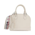 Louis Vuitton Silver Leather Handbag