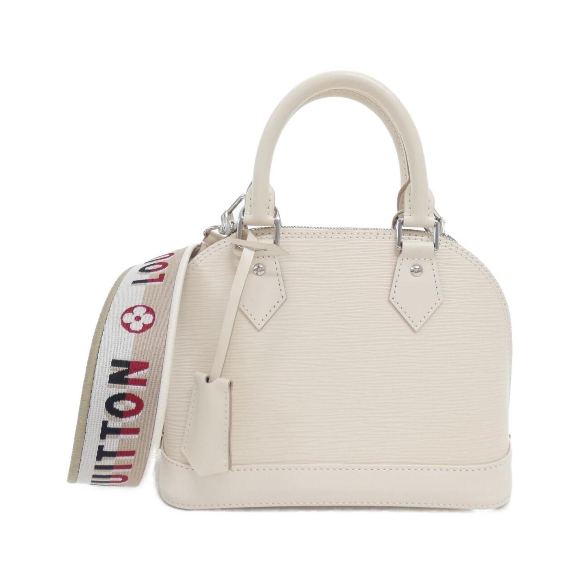 Louis Vuitton Silver Leather Handbag