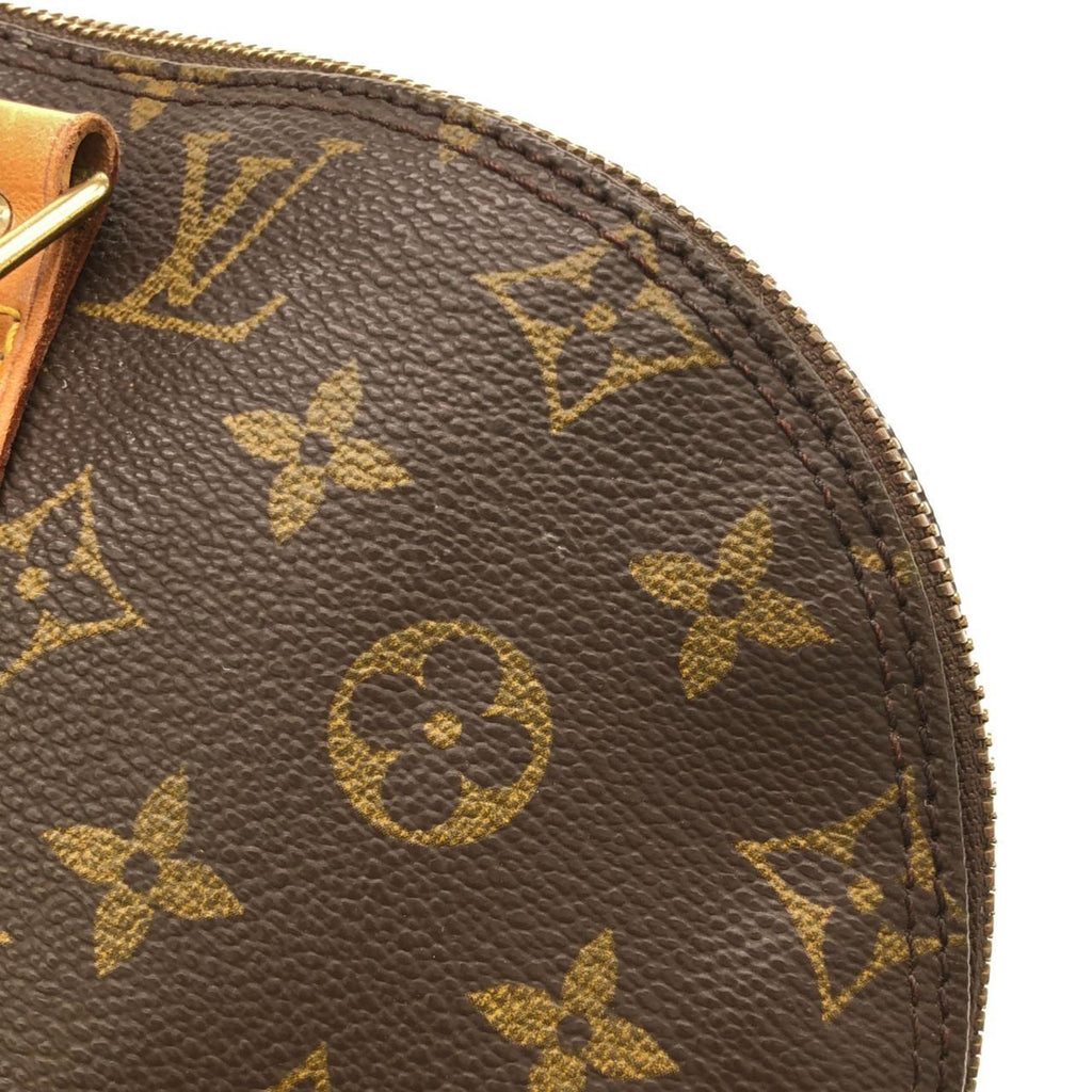 Louis Vuitton Marron Coated Canvas Handbag