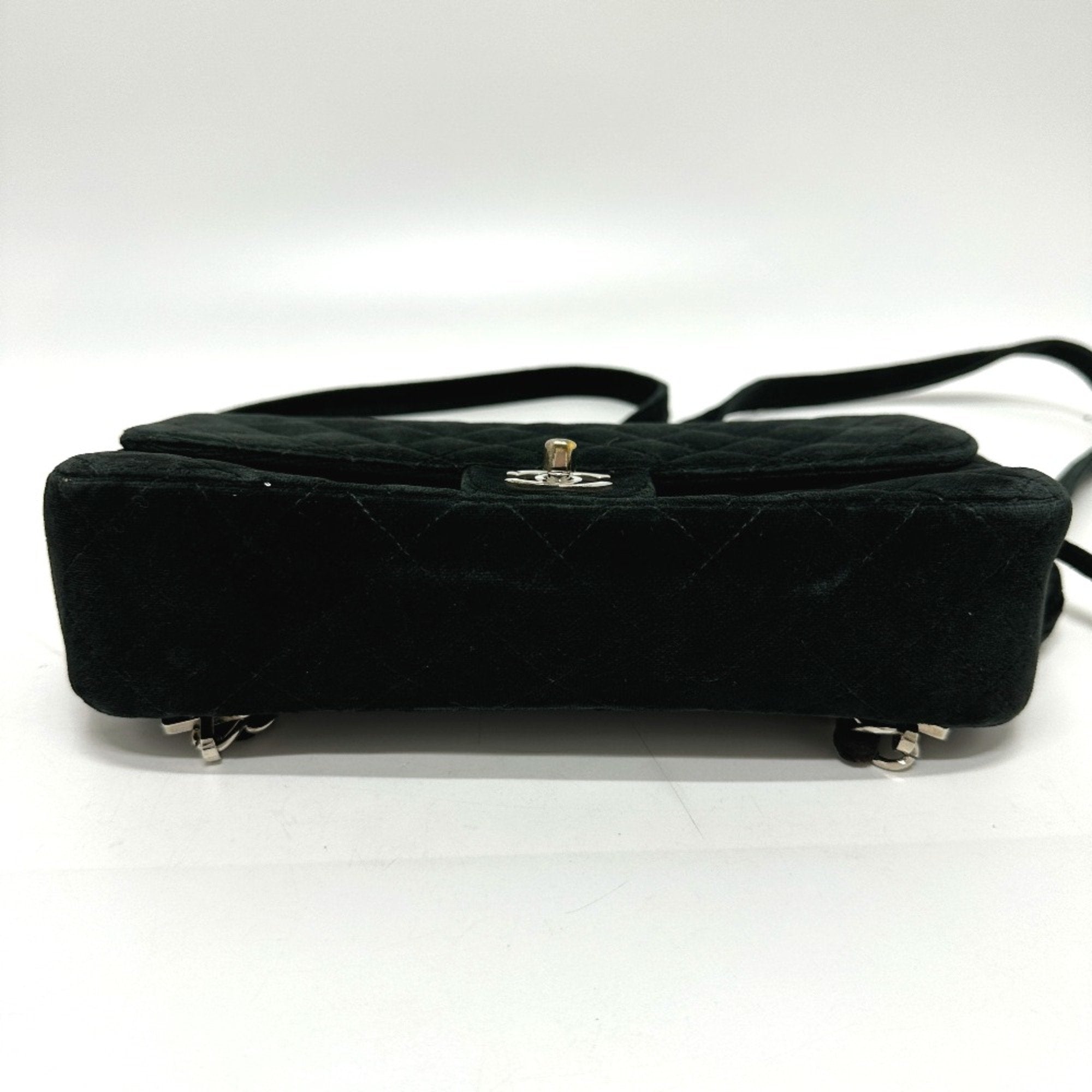 Chanel Black Leather Backpack